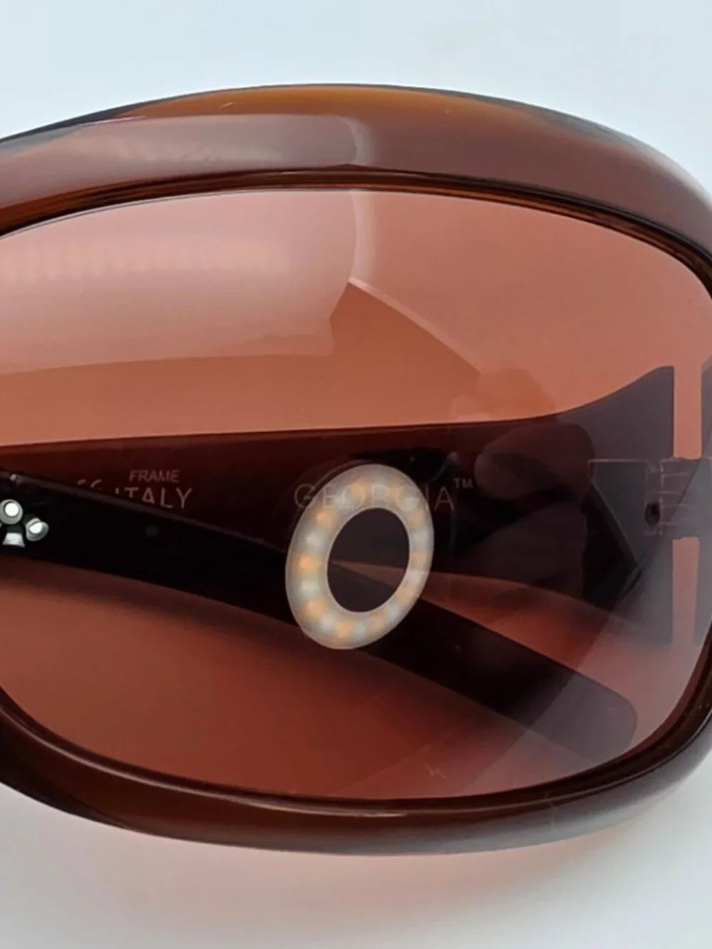 Kaenon Georgia Gold Coast Brown Frame Polarized SR91 Brown Lens Sunglasses Italy